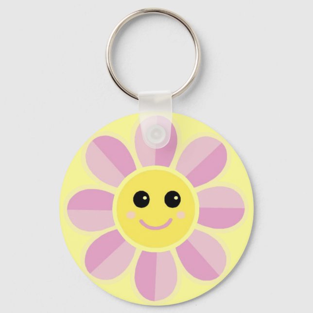Happy Face Keychain (Front)