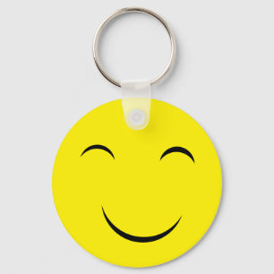 Happy Face Keychain