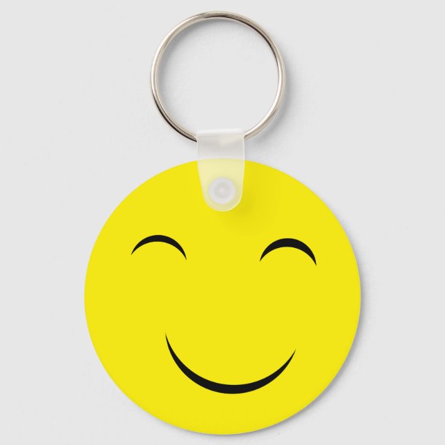 Happy Face Keychain (Front)