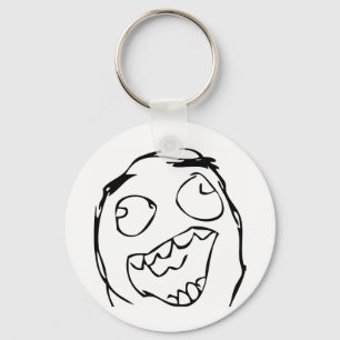 Happy Face Keychain