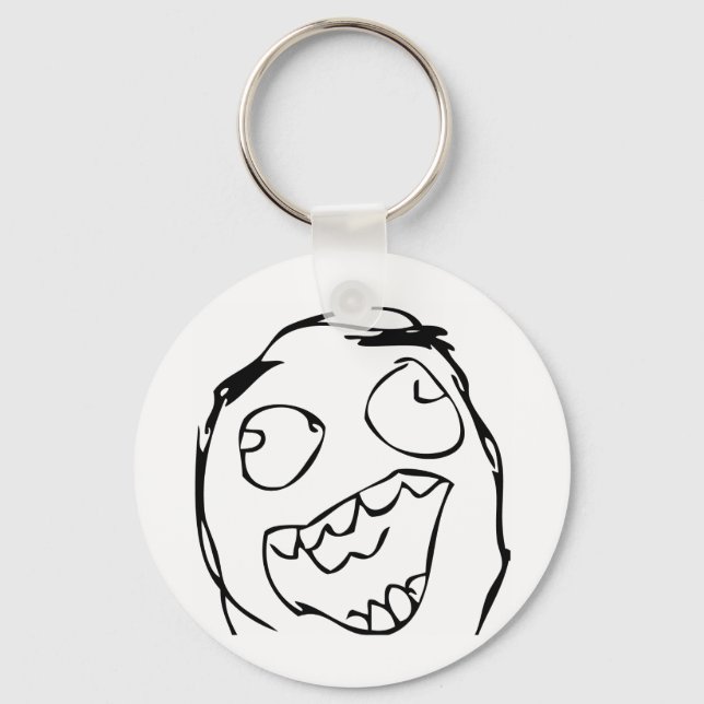 Happy Face Keychain (Front)