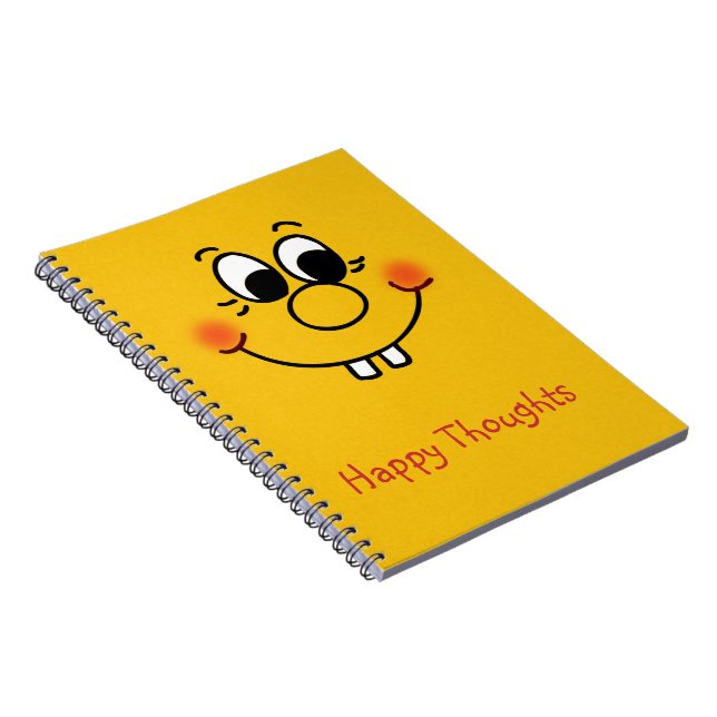 Happy Face Kids Art Notebook (Right Side)