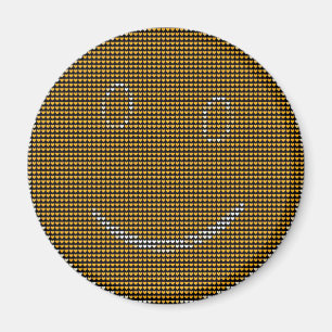 Happy Face  Magnet