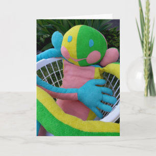 Happy Face Man Just Chill Custom Card