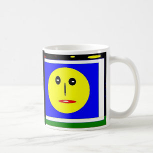 happy face mug