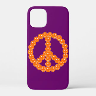 Happy Face Peace iPhone 12 Mini Case