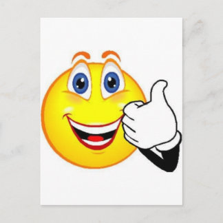 Happy Face Postcard