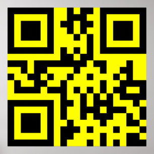 Happy Face -- QR Code Poster