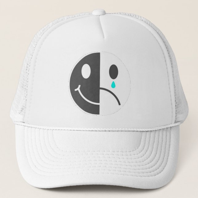 Happy Face Sad Face Hat (Front)
