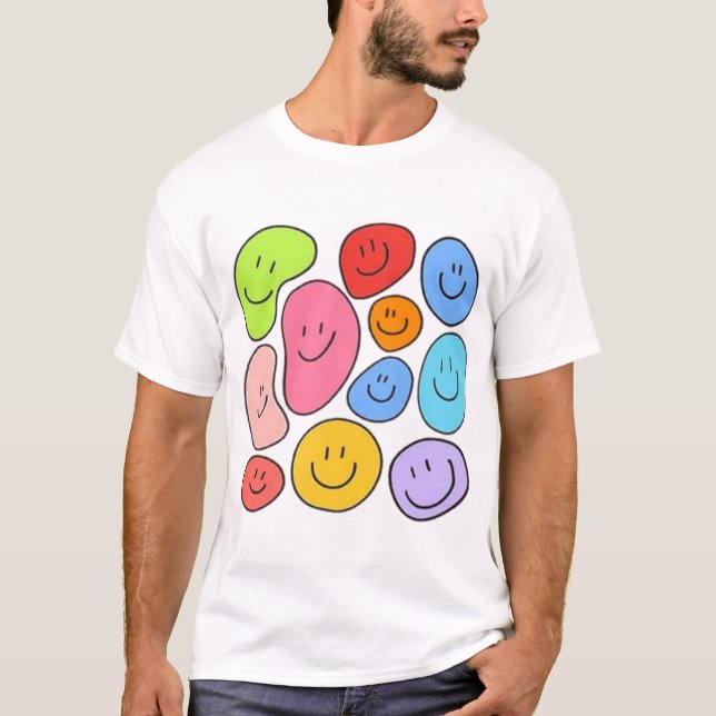 Happy Face Shirt, Smile Face shirt (Front)