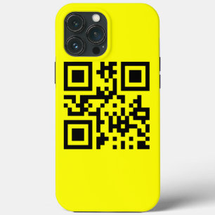 ☺ Happy Face Smiling Emoji -- QR Code iPhone 13 Pro Max Case