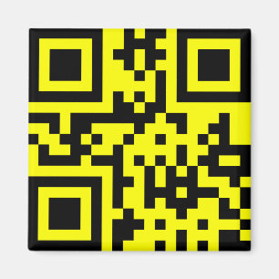 ☺ Happy Face Smiling Emoji -- QR Code Magnet