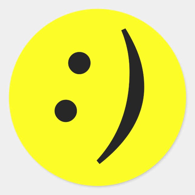 Happy Face sticker (Front)