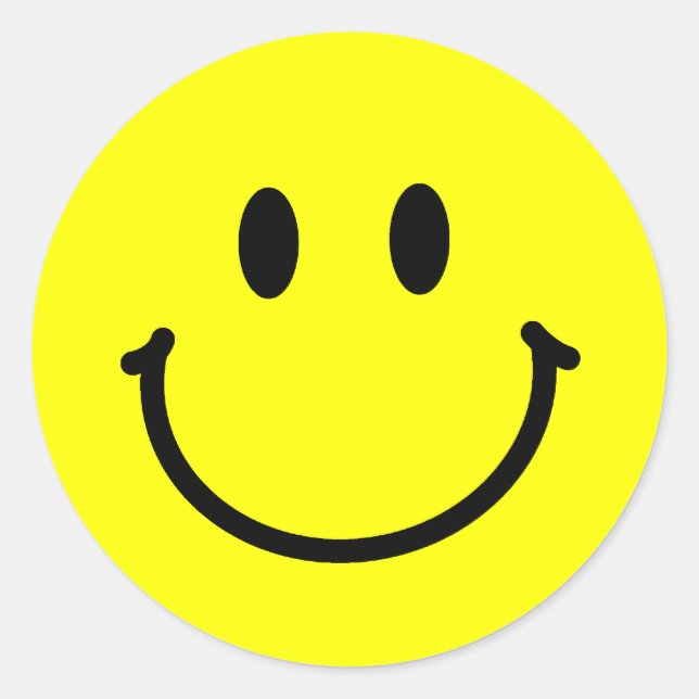Happy Face Stickers (Front)