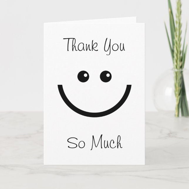 Happy Face Thank You (Front)