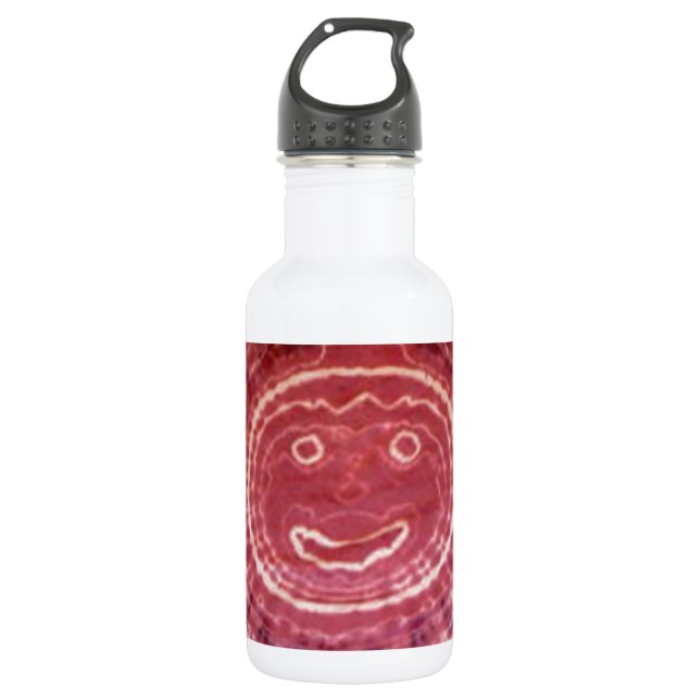 Happy Face Tie Dye PhatDyes 532 Ml Water Bottle (Front)