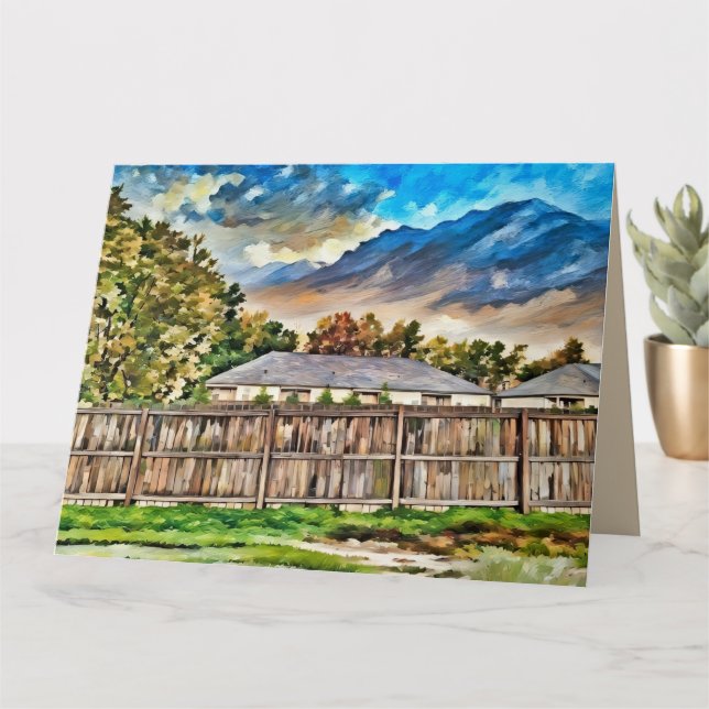Happy Fall! Card (Small Plant)