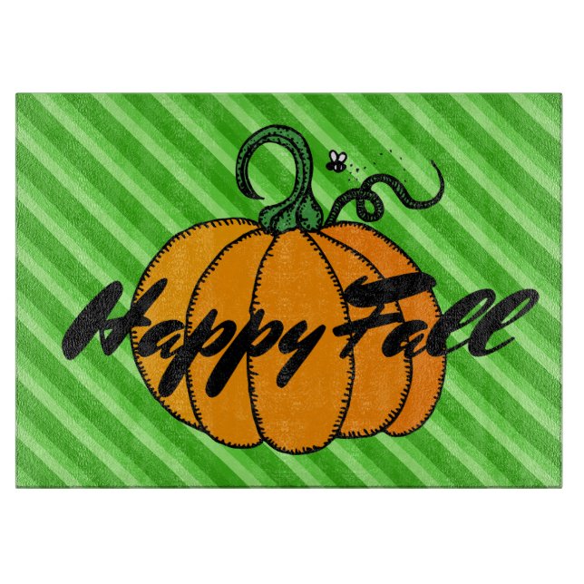 Happy Fall Cutting Board (Front)