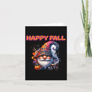 Happy Fall Gnome  Card