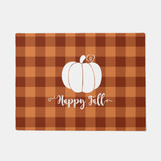 Happy Fall - Pumpkin Doormat