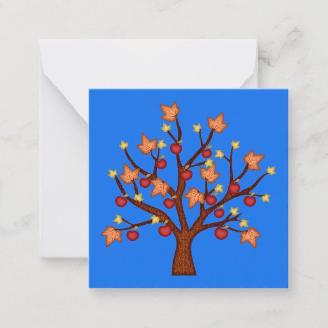 Happy fall tree card (Front)