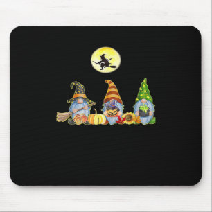 Happy Fall Y’all Cute Halloween Gnomes It’s Fall Y Mouse Pad