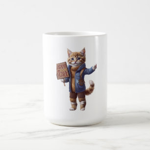 Happy Fall Y’all Kitten Autumn Mug