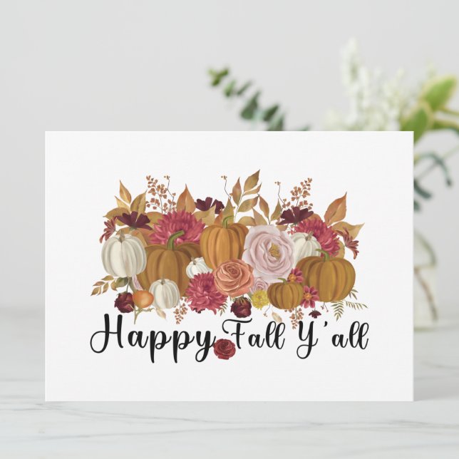 Happy Fall Y'all (Standing Front)