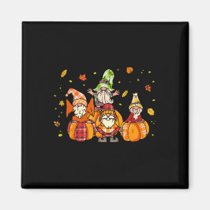 Happy Fall Yall  Buffalo Pumpkin Autumn Gnomes Fal Magnet