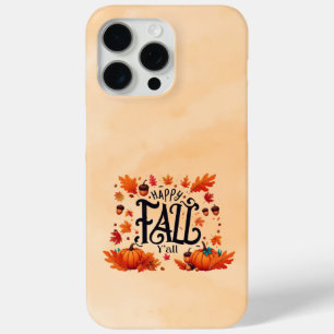 Happy Fall Y'all classic  iPhone 15 Pro Max Case