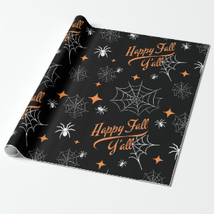 Happy Fall Y'all Gift  Wrapping Paper