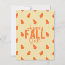 Happy Fall Yall