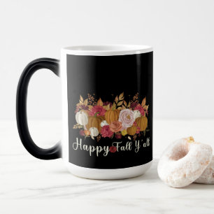 Happy Fall Y'all Magic Mug
