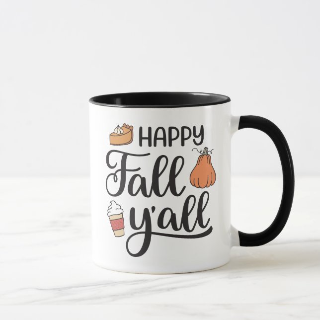 Happy Fall Y'all Mug (Right)