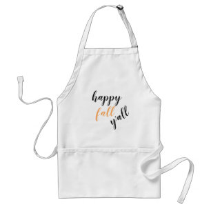 Happy Fall Y'all  Standard Apron