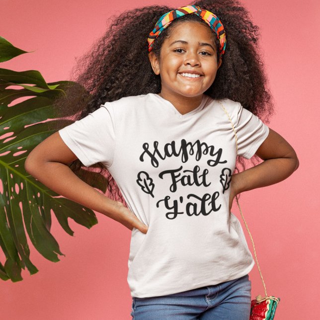 Happy Fall Y'all T-Shirt (Creator Uploaded)