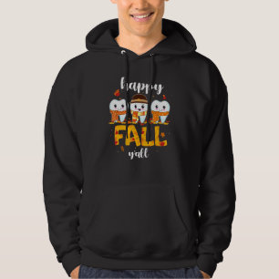 Happy Fall Y'all Thanksgiving Dental Dentist Squad Hoodie