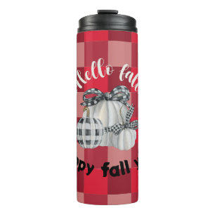 Happy Fall Y'all Thermal Tumbler