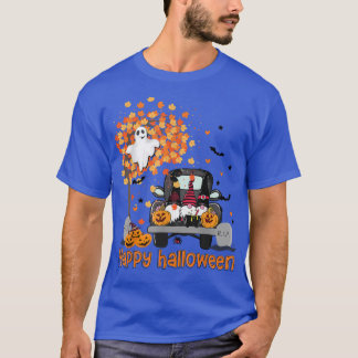 Happy Fall Y'all Truck Farm Gnome Pumpkin Costume  T-Shirt