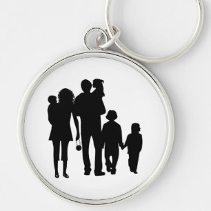 HAPPY FAMILY KEYCHAIN