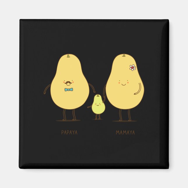Happy Family Magnet (Front)