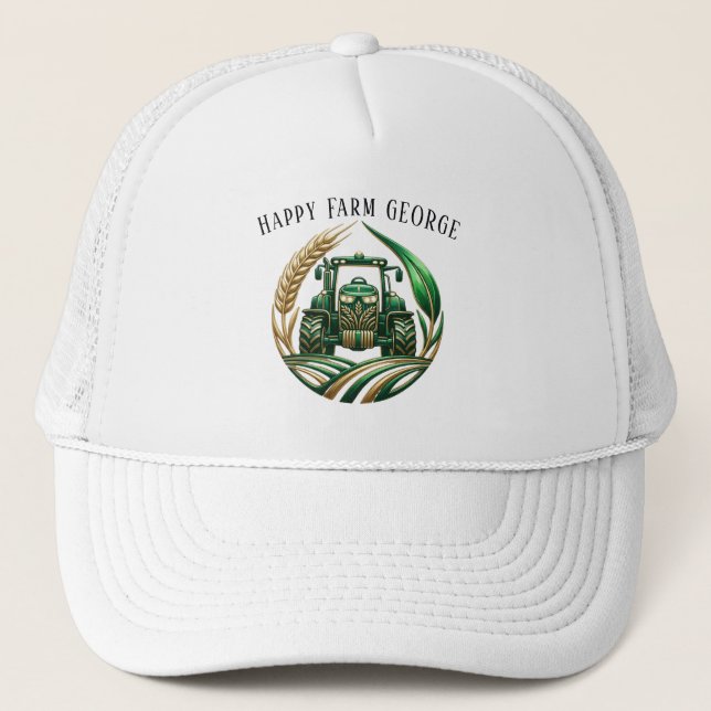 Happy Farm George Trucker Hat (Front)