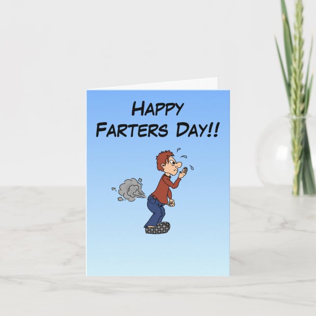 Happy Farters Day Card (Front)
