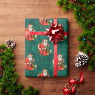 Happy Father Christmas Wrapping Paper