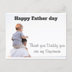 Happy Father day Postcard