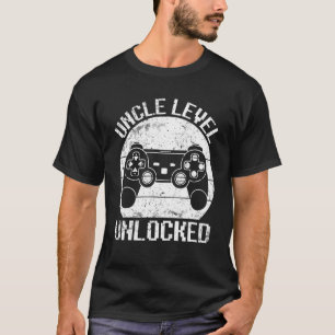 Happy Father Day To Me You Player Gamer Uncle Leve T-Shirt