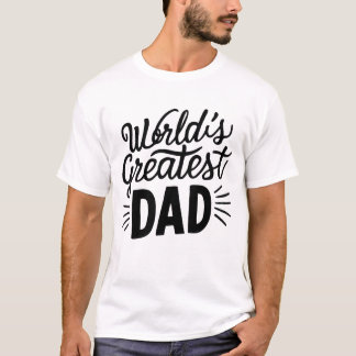 Happy Father' Day typography t-shirt design