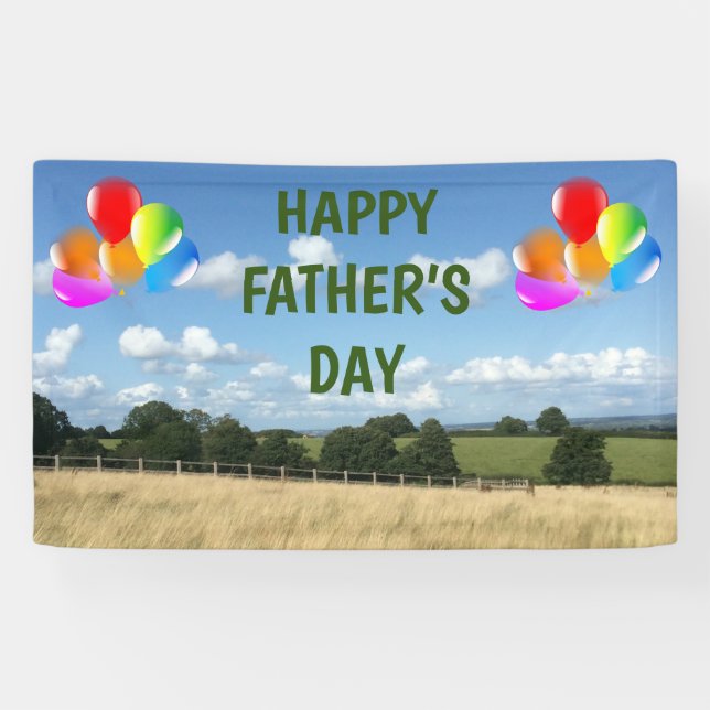 Happy Father’s Day Banner (Horizontal)