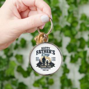 Happy Father’s Day-Best Dad Ever Keychain