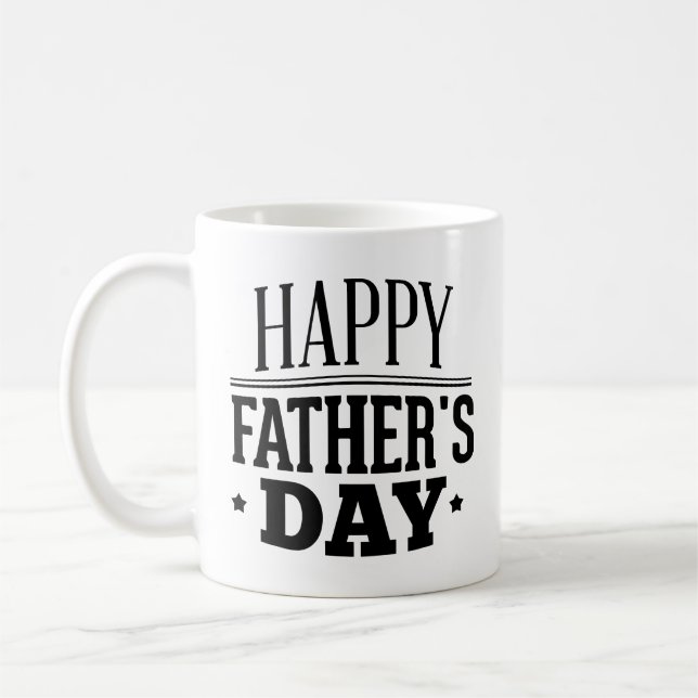 Happy Father’s Day Coffee Mug (Left)